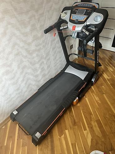 Elektrikli qaçış trenajoru – çoxfunksiyalı ev fitnes aparatı - Geniş