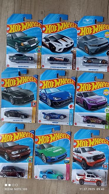 Модели автомобилей: Модели автомобилей Хот Вилс оригинал,новые цена 300 сом 1 шт!оплата at lalafo.kg — 12 Модели автомобилей: Модели автомобилей Хот Вилс оригинал,новые цена 300 сом 1 шт!оплата — 12