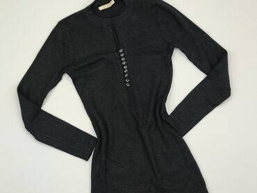 długa sukienki wieczorowa czarna: Dress, M (EU 38), condition - Good
