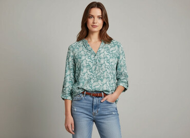 srebrna bluzki mohito: House, Women's blouse, size S
