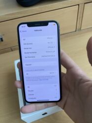 Apple iPhone: IPhone X, 64 GB, Ağ, Face ID — 9