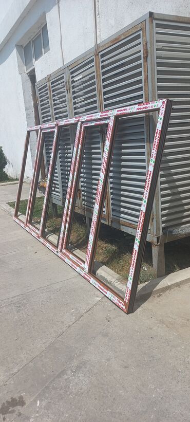 Pəncərələrin quraşdırılması, montajı: Plastik antrasit grey pəncərələr. Kəyfi̇yətli̇. Sərfəli̇ — 8