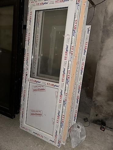 şuşe qapılar: 1.Qəhvəyi olan eni 2, uzunu 175 metr 2 ədəd qapı - 1 ədədi 150 manat — 2