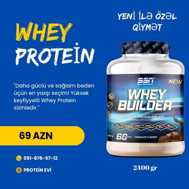 su eynəyi: Protein Çəki: 2001 - 2500 g, Yeni