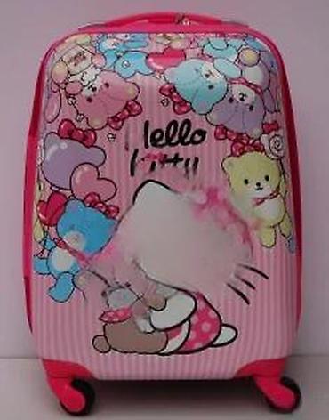 Rančevi, torbe i koferi: Hello Kitty set kofera i rančića za decu - Set od 3 dela: veliki — 23