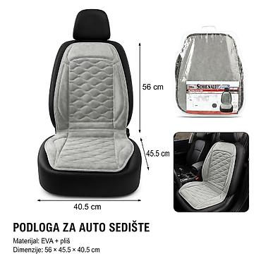 KMT Ekstra mekani jastuk za auto-sedište 299922 Mekana podloga za