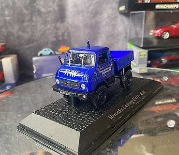 Avtomobil modelləri: Коллекционная модель Mercedes-Benz Unimog U411 Technical Relief blue — 10