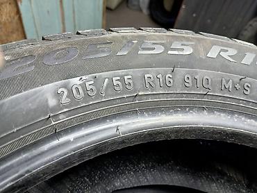 Шины: Шины 205 / 55 / R 16, Зима, Б/у, Комплект, Легковые, Китай, Pirelli — 4
