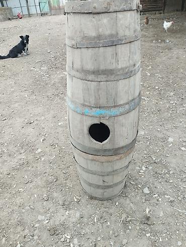 ucuz samavarlar: Qədimi Nəhrə Taxta çəllək - Material: ağac lamellər, metal halqalarla — 2