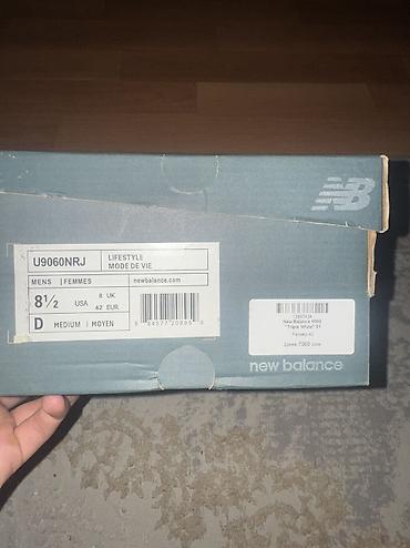 nb 9060: Мужские кроссовки, 41.5, New Balance, Новый, цвет - Белый — 6