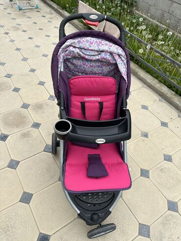 детские коляски б у ош: Коляска, цвет - Фиолетовый