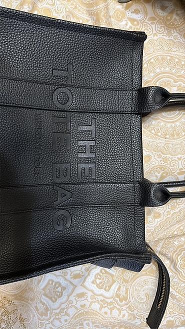 Классические сумки: Сумка-тоут Marc Jacobs “The Tote Bag”, черная - Материал: натуральная — 2