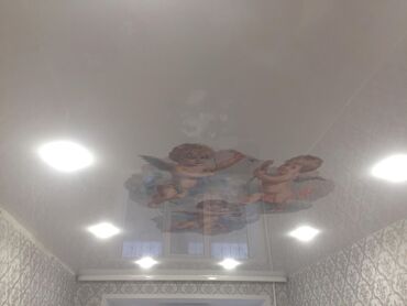 Натяжной потолок: Натяжные ПОТОЛКИ широкий выбор многоуровневые глянцевые матовые at lalafo.kg — 22 Натяжной потолок: Натяжные ПОТОЛКИ широкий выбор многоуровневые глянцевые матовые — 22