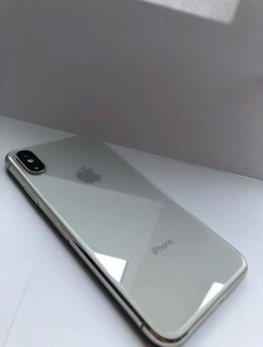 iphone x цена в бишкеке бу: IPhone X, Новый, 256 ГБ, White Titanium, Коробка, Чехол, 100 %