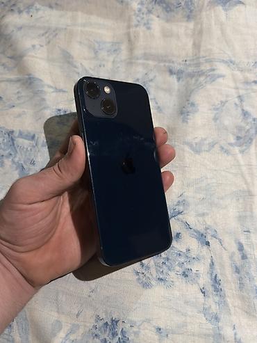 Мобильные телефоны: IPhone 13, Б/у, 256 ГБ, Midnight, Защитное стекло, Чехол, 86 % — 1