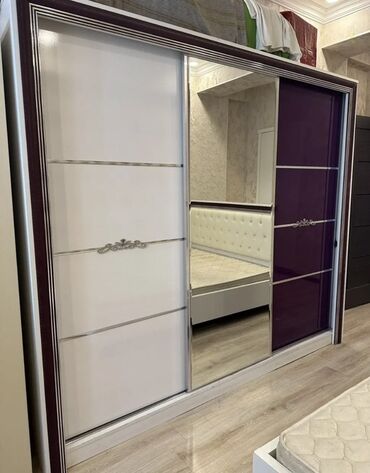 yataq dəsti 2 ci əl: Yataq otağı üçün nəzərdə tutulmuş bu mebel dəsti müasir dizaynı ilə