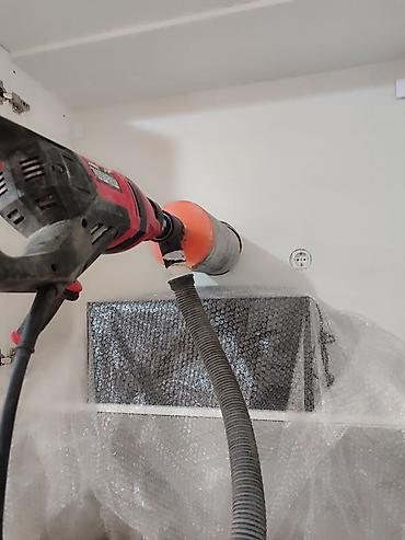 Ударные дрели: Сверление стен вытяжка, кухня, вентиляция, сверлим бетон фундамент — 5