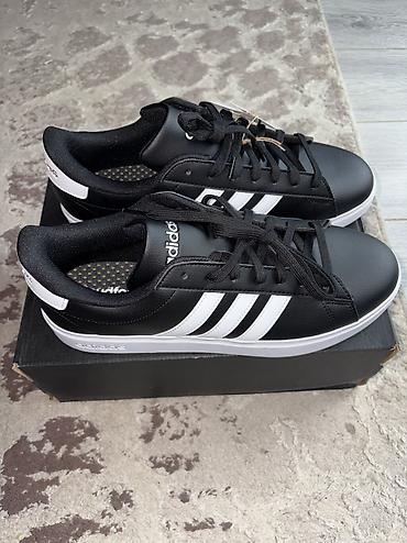 обувь токмок: Мужские кроссовки, 44, 45, Adidas, Новый, цвет - Черный — 10