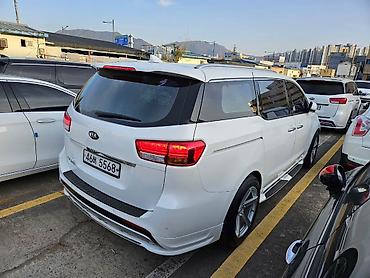 Накладка на бампер Kia, Б/у, Оригинал