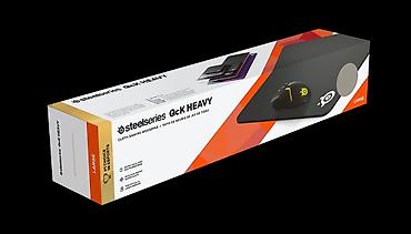 mousepad: SteelSeries QcK Heavy (Large) Maksimum bilək rahatlığı üçün ekstra — 1