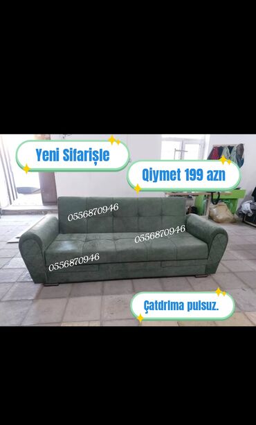 Sifarişlə divanlar: Divan, Qonaq otağı üçün, Parça, Bazalı, Açılan, Kitab — 9