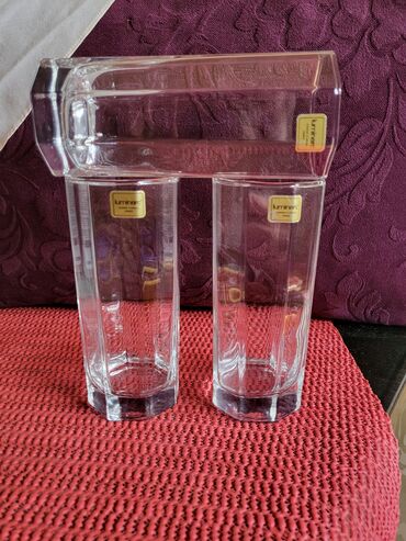 Čaše: Case nove Luminarc,francuske iz 80,90ih. univerzalne. Case — 4