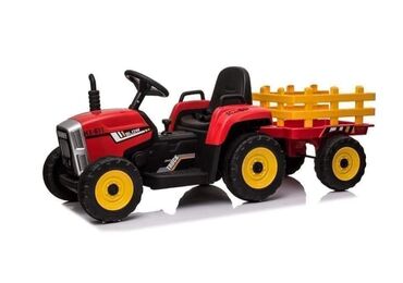 Dečiji električni automobili: TRAKTOR NA AKUMULATOR SA PRIKOLICOM 🟩🟩NOVA ZELENA BOJA 🟩🟩 — 8