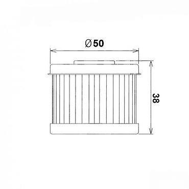 dvp filter: Premium uljni filter HIFLOFILTRO HF113 je cilindrični filter za ulje — 4