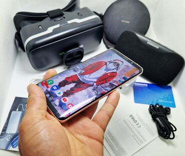 Samsung: Samsung Galaxy S9, Б/у, 256 ГБ, цвет - Золотой, 1 SIM, 2 SIM, eSIM — 6