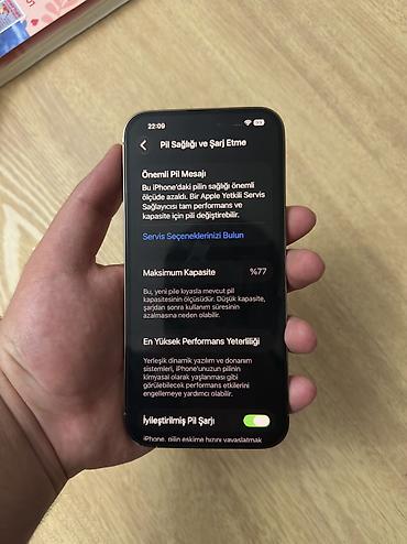 adapter iphone: IPhone 14 Pro Max, 256 GB, Qızılı, Barmaq izi, Face ID — 3