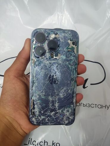 авто регистрации: IPhone 14 Pro, Колдонулган, 256 ГБ, Deep Purple, 86 %