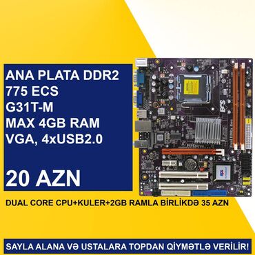 Ana platalar: Ana Platası Kompüter üçün Ana Platalar -da lalafo.az — 3 Ana platalar: Ana Platası Kompüter üçün Ana Platalar — 3