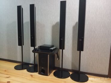 Динамики и колонки: Sony Колонка, Тип - Для домашнего кинотеатра, цвет - Черный