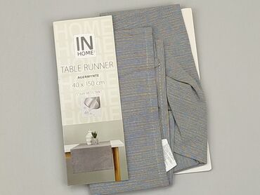 Textile: PL - Tablecloth 40 x 150, color - Grey, condition - Very good