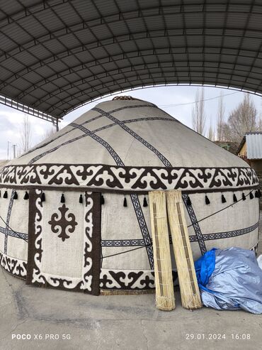 Продажа юрт: Продажа юрты, Каркас Деревянный, 100 баш, Диаметр: 7 метров — 25