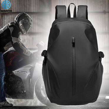 мотоцик: Классическая вместительная сумка для мотоциклетного шлема
