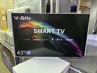 43e9000: Телевизоры YASIN 43E9000 дюймовый 110 см диагональ с интернетом!! — 1