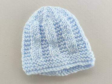 błękitna czapka zimowa: Czapeczka, Wcześniak, stan - Bardzo dobry