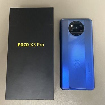 Poco X3 Pro, 256 GB, rəng - Göy, Sənədlərlə