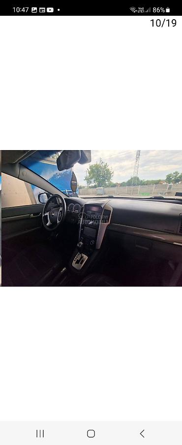 Chevrolet: Chevrolet Captiva – crni SUV - Model: Chevrolet Captiva - Karoserija — 7