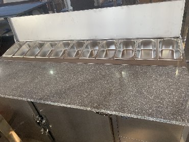 Другое оборудование для фастфудов: Стол для пиццы с мрамором — 6