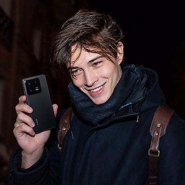 Уюлдук телефондор жана аксессуарлар: Xiaomi, 13 Pro, Колдонулган, 256 ГБ, түсү - Кара, 2 SIM — 1