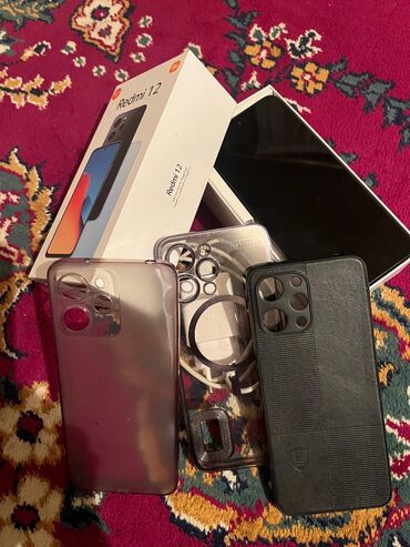 запчасти митсубиси паджеро 2: Xiaomi Redmi 12, 256 GB, rəng - Qara, 
 Zəmanət, Barmaq izi, Simsiz şarj