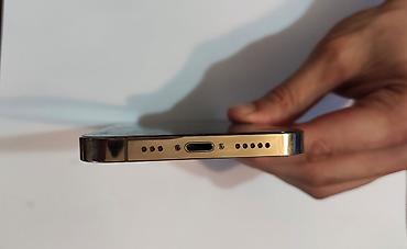 iphone usb: IPhone 12 Pro, 128 GB, Matte Gold, Face ID — 2