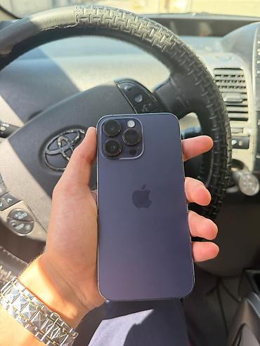 azerbaycan iphone 14 pro max fiyat: IPhone 14 Pro Max, 128 GB, Deep Purple, Simsiz şarj — 2