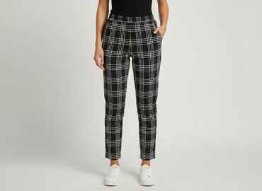 Women's Pants: Shein, Spodnie materiałowe damskie, rozmiar S