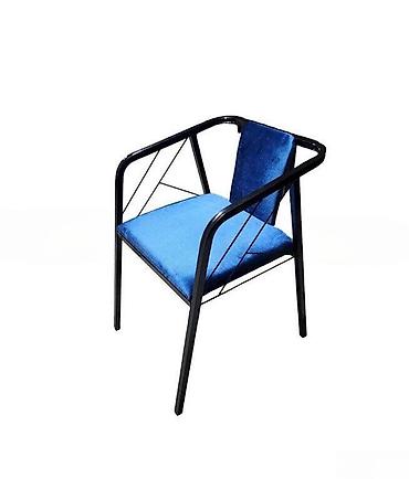 стул металлический: Oturacaqstul 40x45, goy EFM_185 Təsvir : paslanmayan polad qara reng — 1
