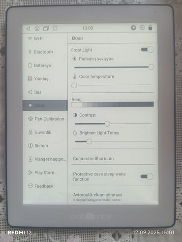 Мониторы: Mobiscripe markalı orijinal elektron kitab. Kitab oxumaq üçün ən