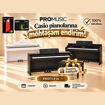 Piano, Casio, Rəqəmsal, Yeni, Ünvandan götürmə, Pulsuz çatdırılma, Ödənişli çatdırılma