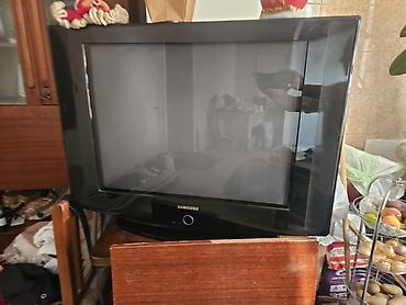 Televizorlar: Samsung kineskop (CRT) televizor - Marka/model: Samsung (ön paneldə — 1